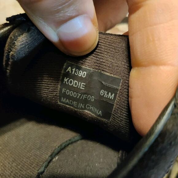 Coach Shoes Womens 6.5 M Kodie Signature Casual Sneakers Brown Suede Lace Up - Picture 8 of 8